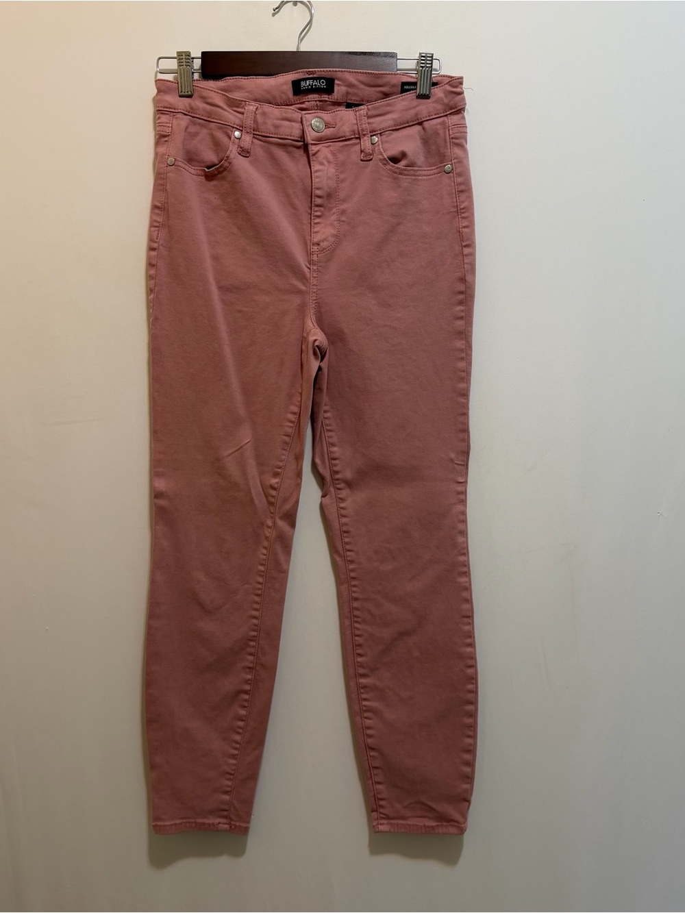 Buffalo David Bitton Women's Rose-Mauve High-Rise Soft Stretch Skinny Jeans